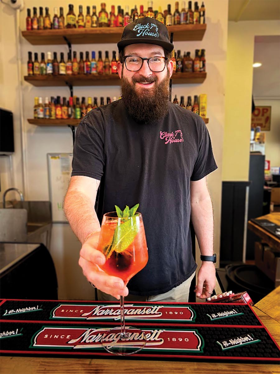 Serving Up: The Pink Drink at Cluck House