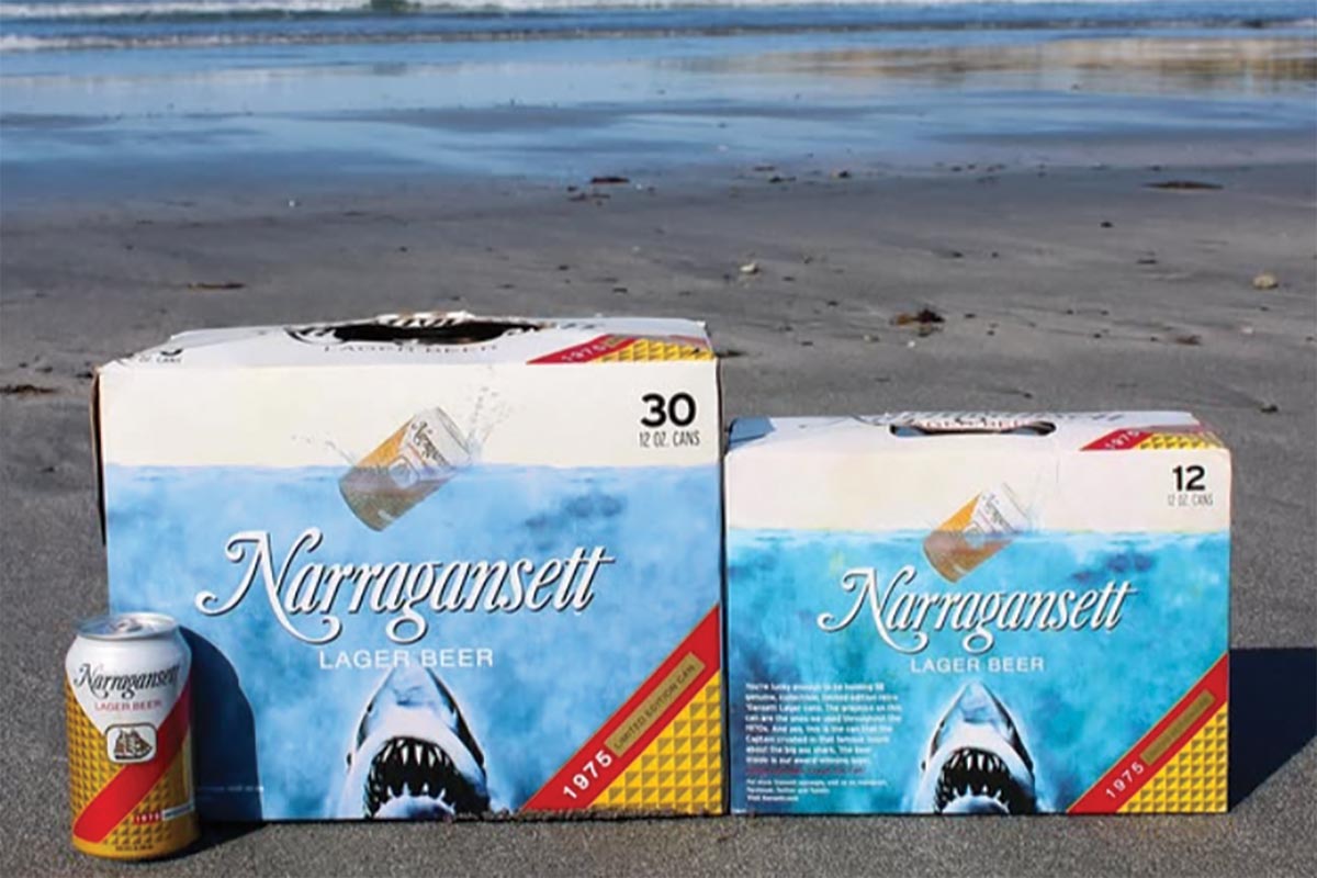 Narragansett Beer Celebrates 50 Years of ‘Jaws’