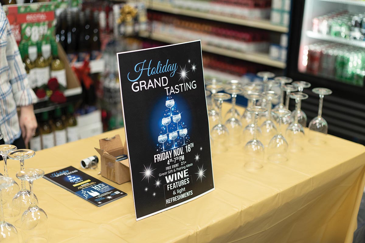 Knights Liquor Warehouse Hosts Holiday Tasting