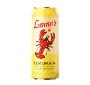 Named for the iconic Branford seafood destination, Lenny’s Lemonade canned vodka cocktail offers a 5% ABV mix of craft vodka, Meyer lemons and a slight fizz.