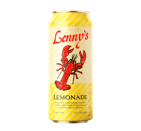 Named for the iconic Branford seafood destination, Lenny’s Lemonade canned vodka cocktail offers a 5% ABV mix of craft vodka, Meyer lemons and a slight fizz.
