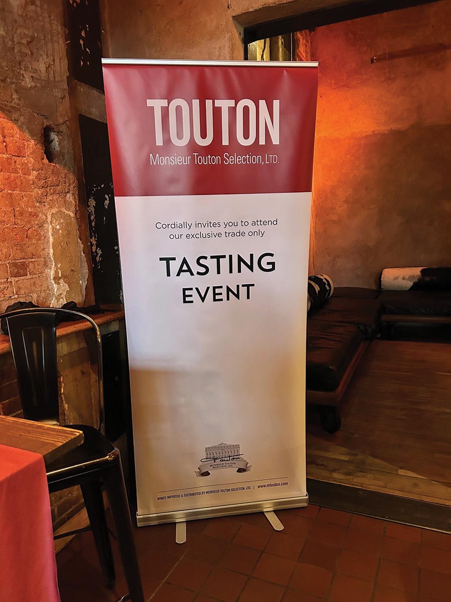 Monsieur Touton Selection Hosts April Portfolio Tasting