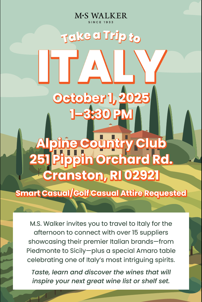 Oct. 1, 2025: MS Walker’s Trip to Italy (Trade Only)