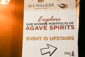 Diego’s Barrio Cantina in Middletown set the stage for MS Walker of Rhode Islands spring agave spirits tasting event.