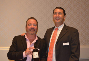 Thomas Lezynski, Regional Manager, Matchbook Wine Company; Nate Saywell, Fine Wine Sales Manager, MS Walker.