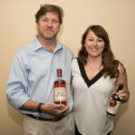 Brett Little, Co-Founder and Chief Distiller, Mad River Distillers and Mimi Buttenheim, President, Mad River Distillers of Warren, Vermont.