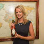 Jillian Boone, New England Regional Manager, A. Hardy USA with Elation Nectar de Poire.