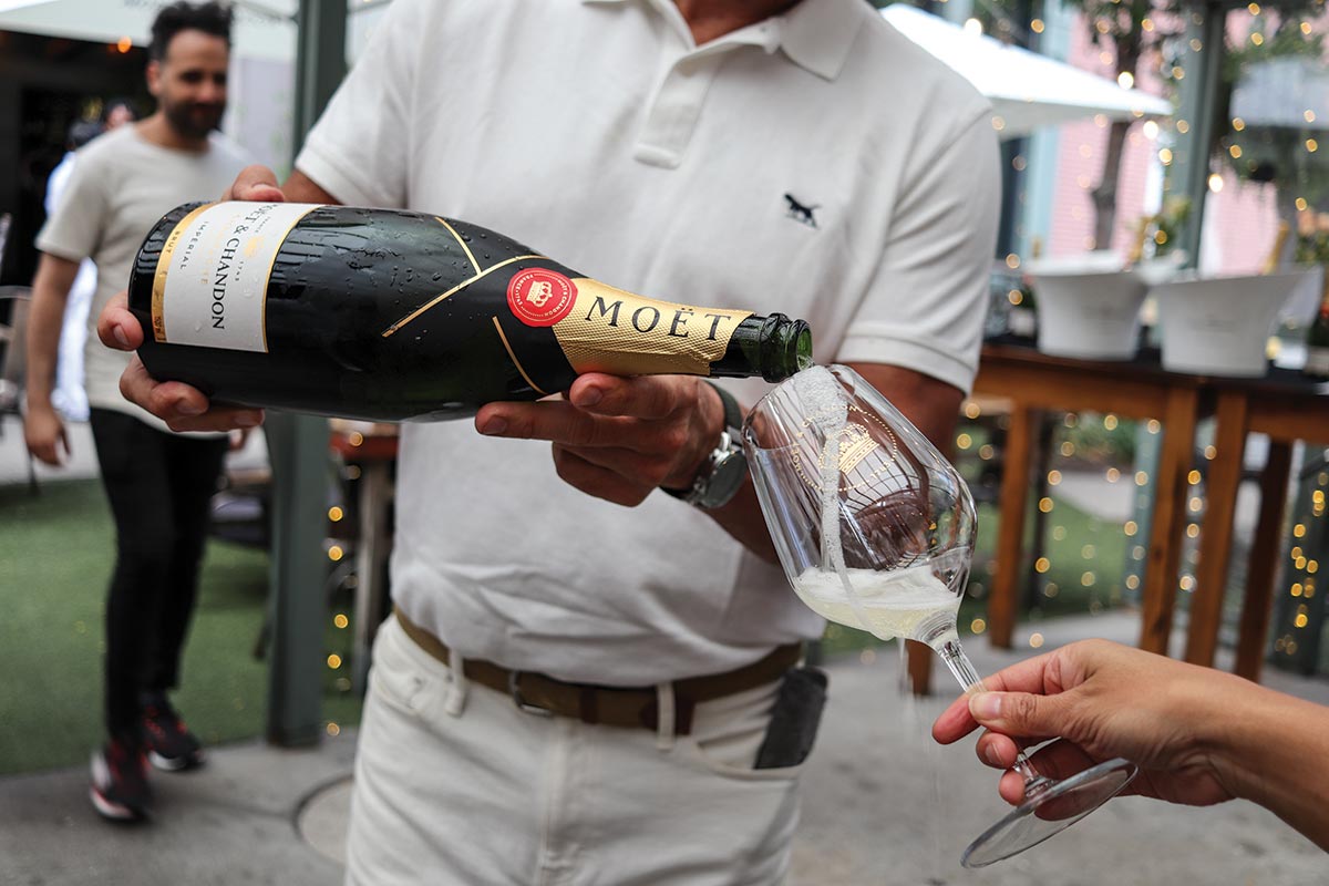 SoNo White Party Showcases Moët & Chandon
