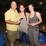Narragansett Beer’s John Richard, Ann Boschini and Jen Riley.
