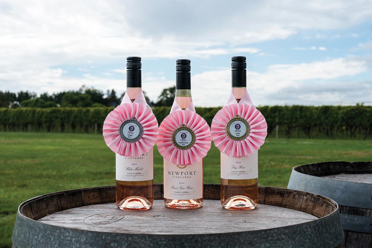 Newport Vineyards Earns Rosé Awards