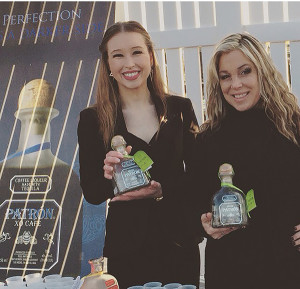 Deanna Marie Carola, MT Promotions LLC and Donna Taylor presenting Patrón Spirits brands at the Fire & Ice Festival along with CDI and the Patrón Spirits Company.