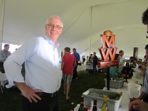 Peter Curry, sales representative Mark West Wines