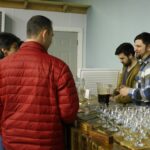 Dave Whitman poured with help from Andrew Brown.
