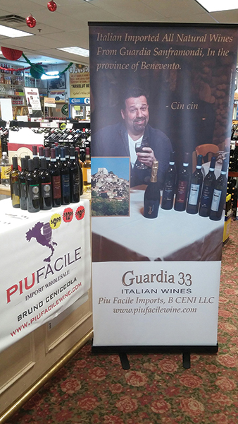 Piu Facile wines at Gabel’s Wine Shop.