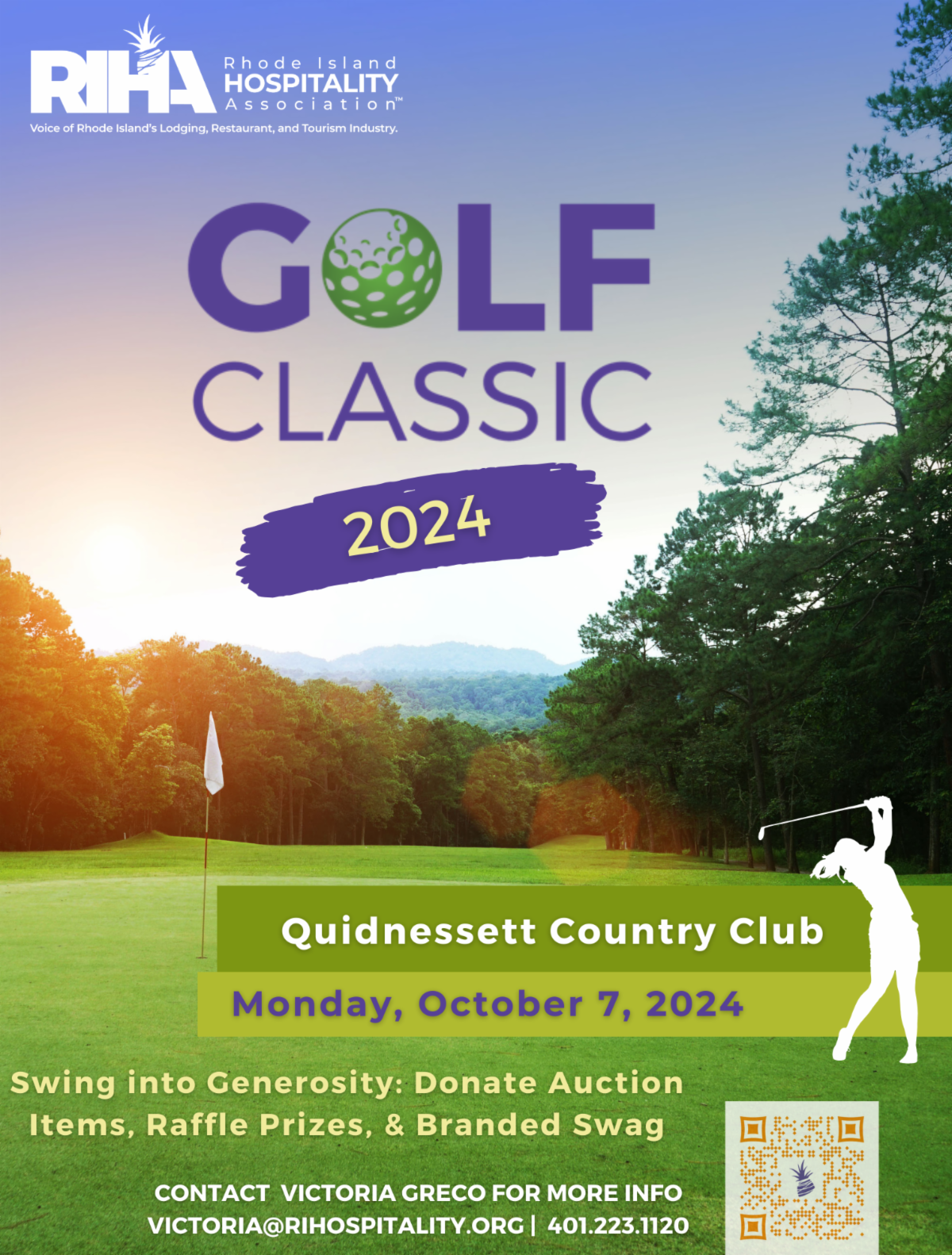 Oct. 7, 2024: 35th Annual RIHA Golf Classic