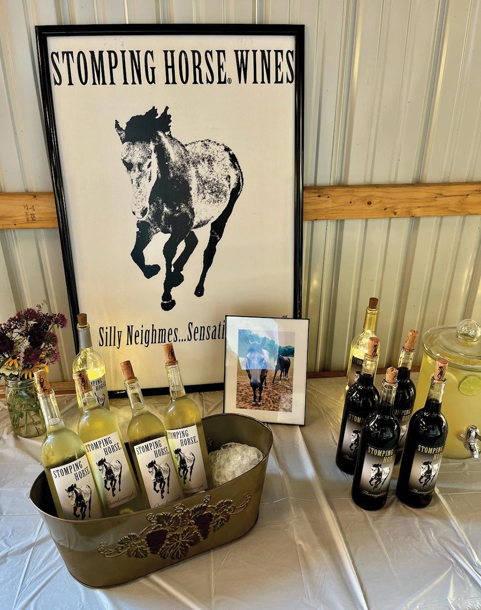 Stomping Horse Wines Partners with Horse Rescue
