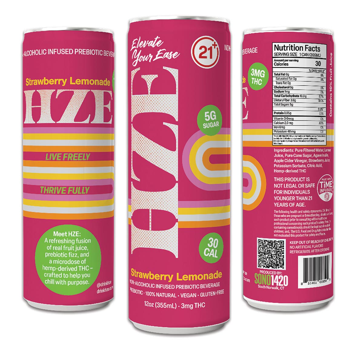 SoNo 1420 Introduces Its First THC Beverage