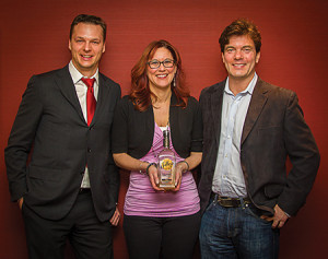 Celi Lupinacci, Business Manager, CDI; Carl Nolet, Jr., Executive Vice President, Nolet Spirits USA; Nadine Gengras, Business Manager, CDI; and Callie Zetarski, Business Manager, CDI.