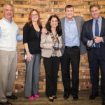 Steve Baye, Vice President of Business Management and Marketing, CDI; Kelly Scofield, Business Manager; CDI; Erin Hannon, On-Premise Manager MA, Upstate NY, CT and NH, E & J Gallo; Michael Furey, On-Premise Regional Sales Director, New England Region, E & J Gallo Winery; Mike Evans, On-Premise Division Manager, CDI.