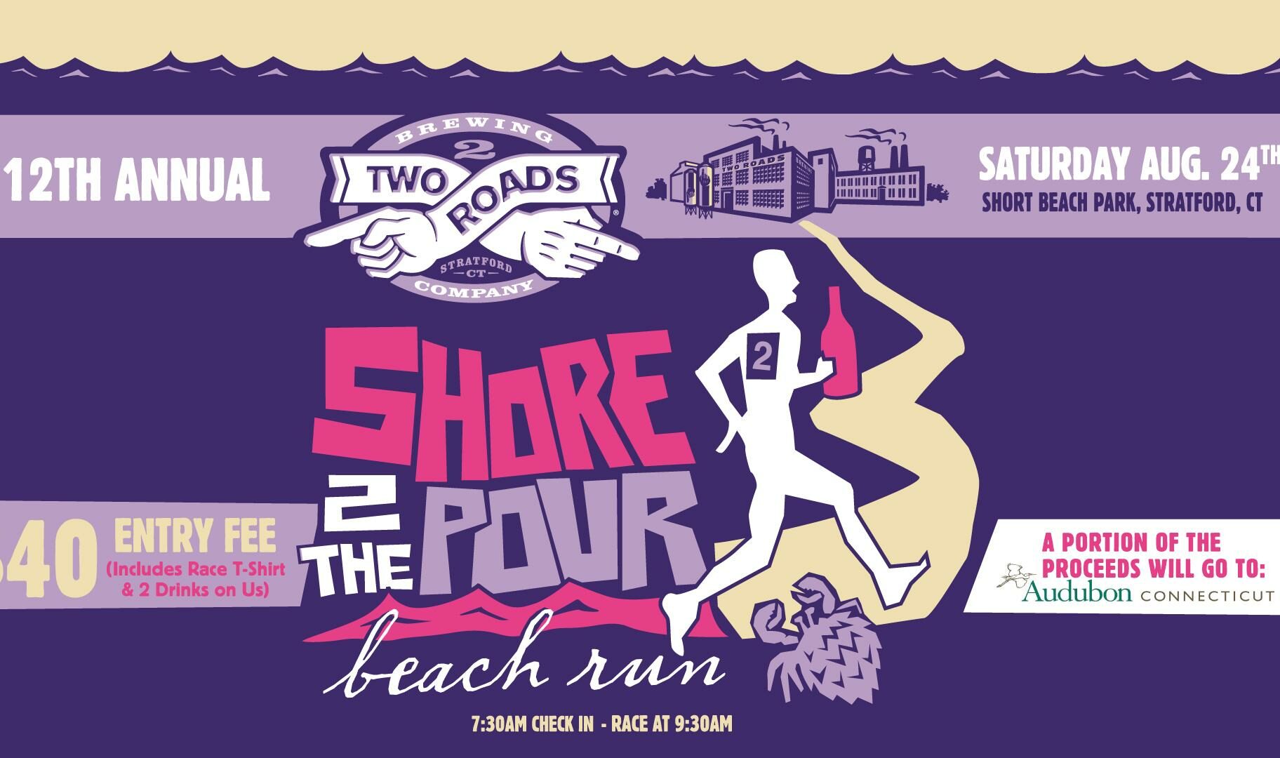 Aug. 24, 2024: Two Roads Shore 2 The Pour Beach Run