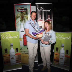 Benjamin Melin-Jones of Rhum Clément and Speck at the New England Tequila & Rum Festival. Photo by Chris Almeida.