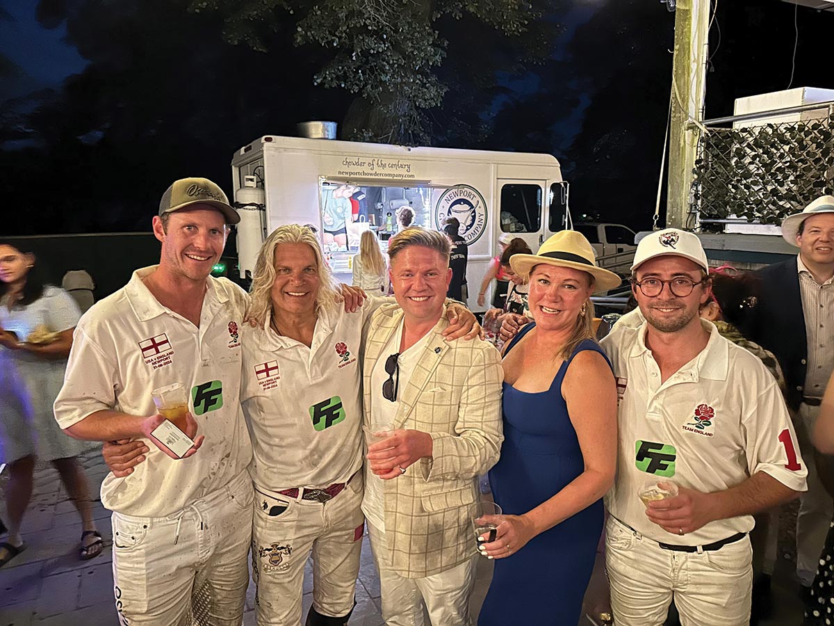 Highclere Castle Gin Hosts Newport Polo Tea Party