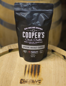 Uprising Barrel-Aged Coffee Beans.