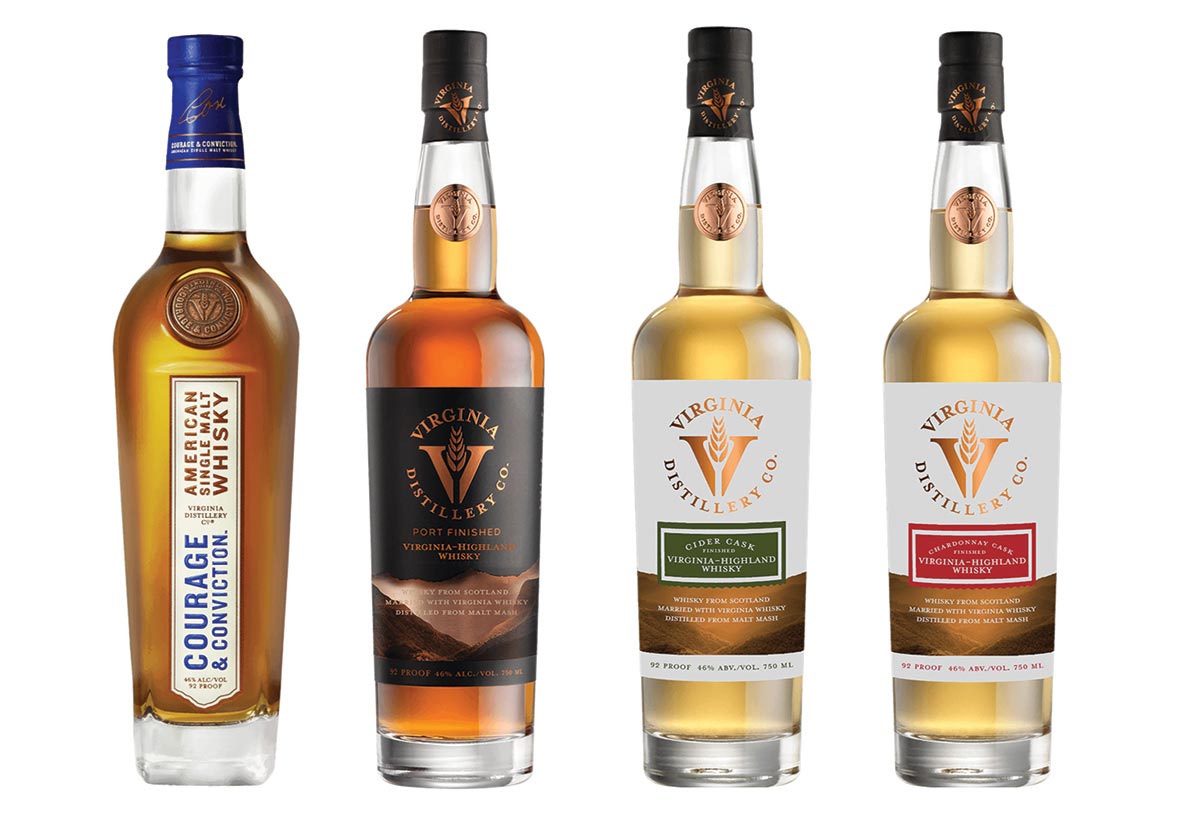 Virginia Distillery Company Whiskies Welcomed by Horizon