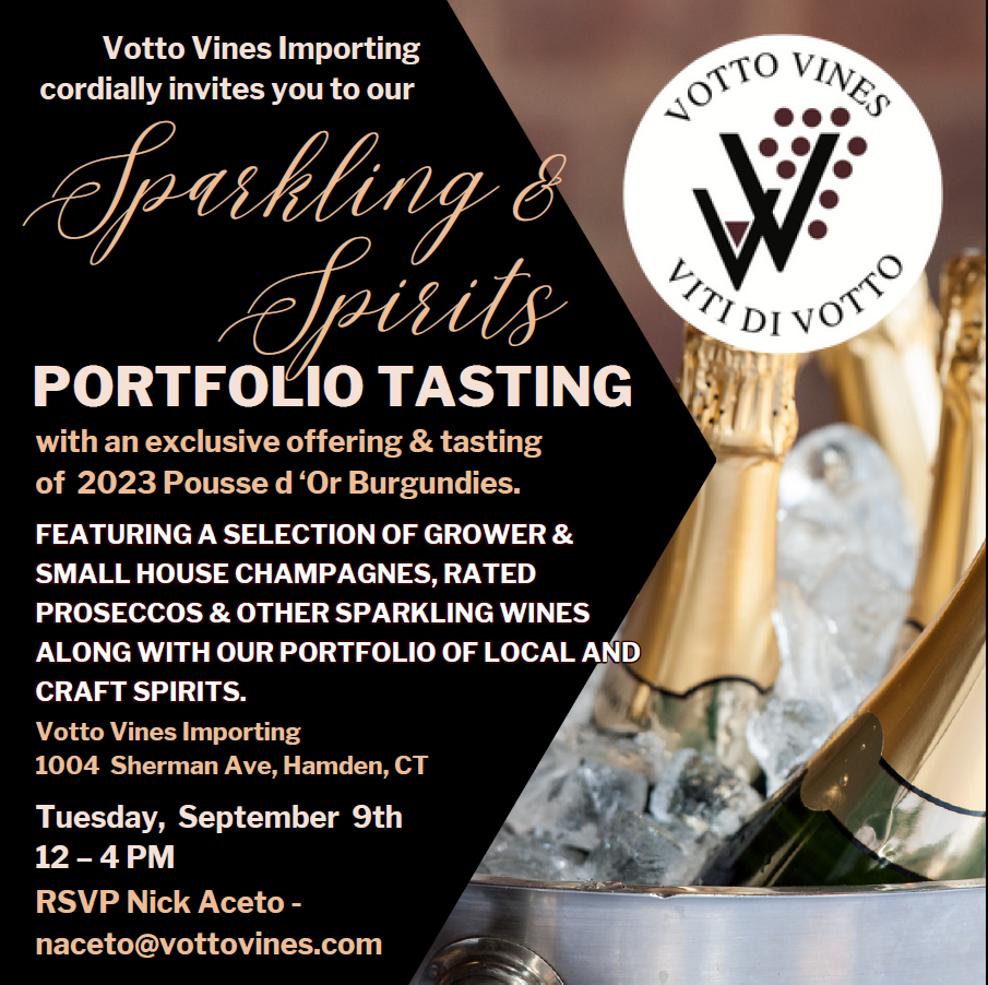 Sept. 9, 2025: Votto Vines Fall Tasting (Trade Only)