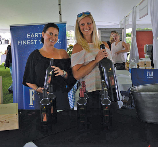 Katie Klotzberger, On-Premise Sales Manager, Justin Wines; Emma Bzdafka, On-Premise Sales Manager, Justin Wines.
