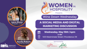 Women in Hospitality Wine Down Wednesday @ Sin | Providence | Rhode Island | United States