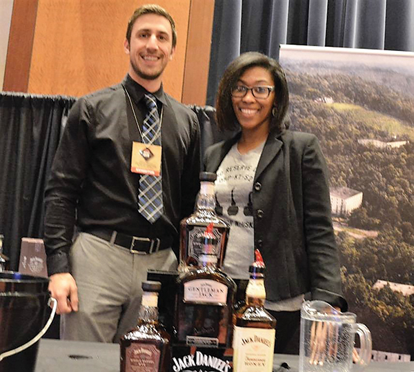 Jon Whalen, Brown-Forman and Kimberly Rose Hill, Connecticut Market Manager, Brown-Forman.