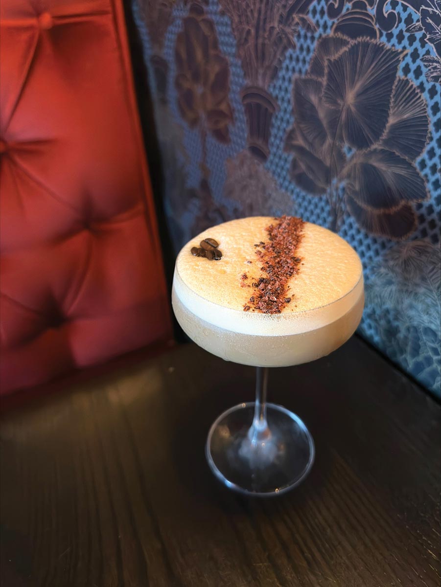 Serving Up: The Raspberry White Mocha Espresso Martini at Wally’s Wieners