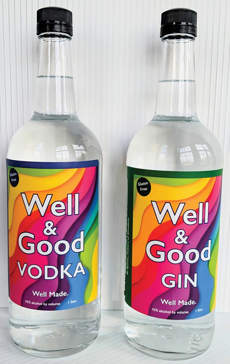 Local Distillery Launches Well & Good Gin and Vodka