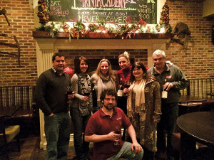 Left to right: Walter Pastet, wine enthusiast; Marcia Passavant, Sales Information Director, Slocum & Sons; Renée Allen, CSW & Director, Wine Institute of New England; Cristine Peterson, Key Account Manager, Hartley & Parker; Lynn Mola, wine enthusiast; James Kehoe, Feng Restaurant, Hartford & Ginza Restaurant, Wethersfield. Front: Robert Mola, wine enthusiast.