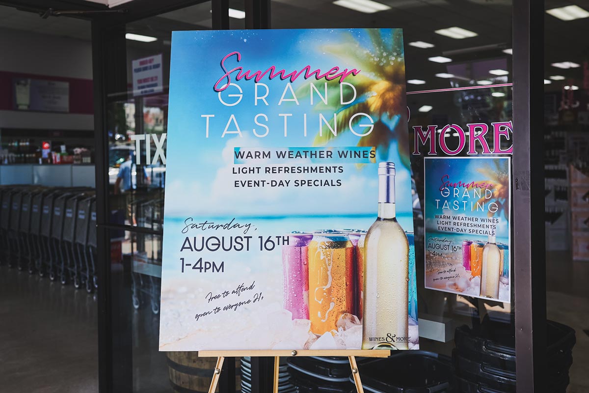 Wines & More Hosts Summer Grand Tasting