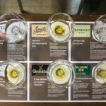 Tasting line up. Photos by Michael Leung.