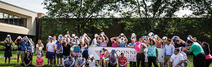 Connecticut Distributors, Inc. (CDI) meets their Ice Bucket challenges as a group to benefit ALS