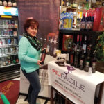 Gina Semonella, Owner, Gabel’s Wine Shop in Branford, during the Piu Facile wine tasting in December.