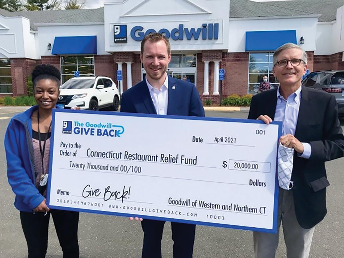 Goodwill Raises Money for Connecticut Restaurant Relief
