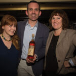 Laura Kanzler, Business Development Manager, Origin Beverage Co.; Jack Shute, Director of Sales East Region, High West; and Kate Palmer, Sales Director, Origin Beverage Co.