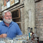 Tim Adams, Co-owner, J. Timothy’s Taverne at the tasting table of Old Forester.