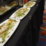 Food available for sample.