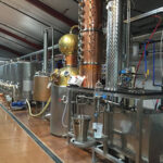 Inside Litchfield Distillery.