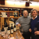 Ira Smith, Owner, Kent Wine and Spirits with Luca Currado, Winemaker, Vietti Winery, during the in-store Vietti Wine tasting in January.