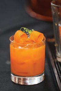 Mercado’s winning original cocktail, Roots.