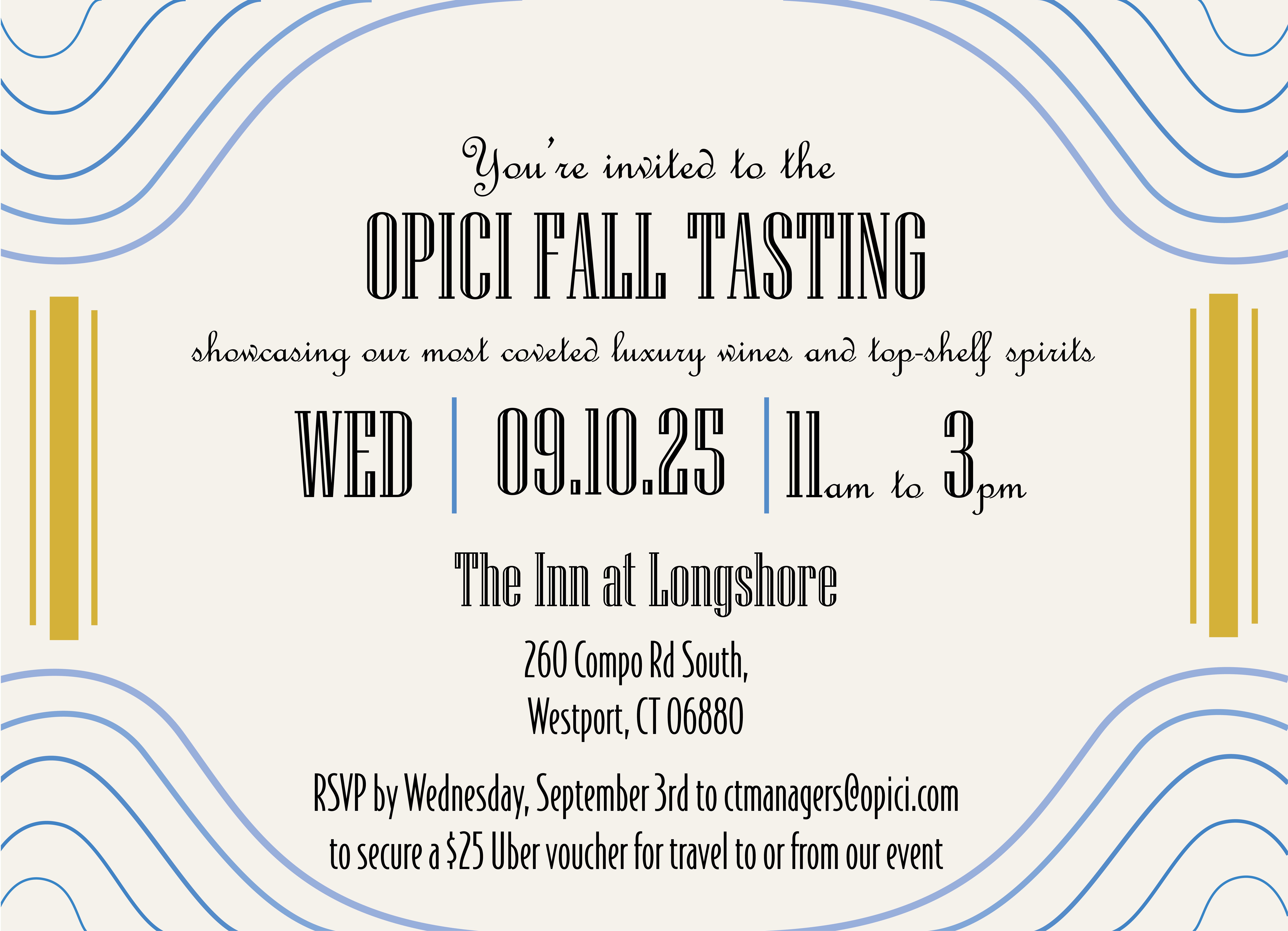 Sept.10, 2025: Opici Fall Portfolio Show (Trade Only)