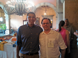 Patrón Master Distiller Antonio Rodriguez and DeSerio.