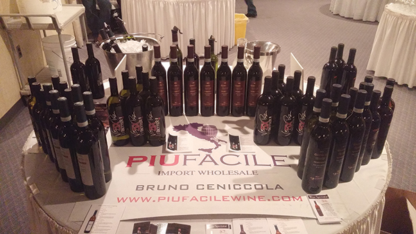 The Piu Facile wine portfolio.