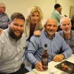 Rhode Island Distributing Company's Matt Browne, Amanda Nichols, Steve Toufanian and Bill Nutini.